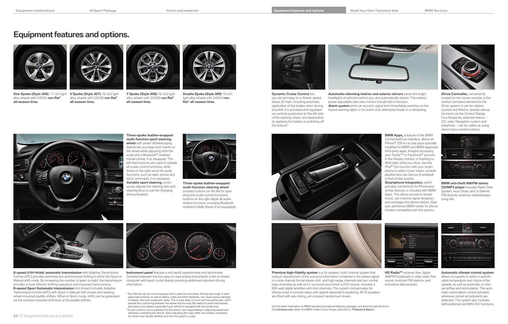 2013 BMW X3 Brochure Page 24